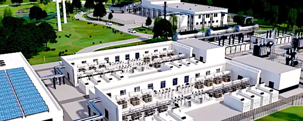 Boschs vätgassatsning: Hybrion PEM-elektrolysstack skulle generera vätgas för en rad ändamål. Tekniken används bland annat för att omvandla vätgas till el i fordon och väntades bli ett viktigt komplement till batterielektrisk drift, särskilt för tunga transporter. Bild: Bosch