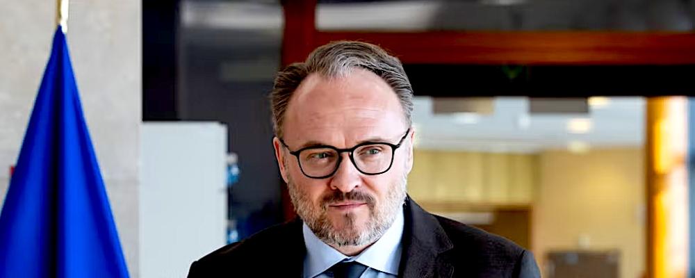Dan Jørgensen, EU:s kommissionär med ansvar för energi och bostäder. Foto: Aurore Martignoni/Europeiska unionen.
