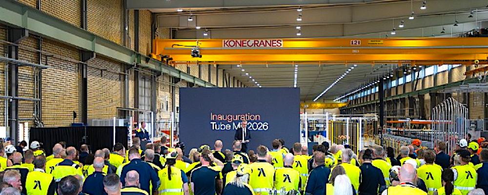 Invigning av Alleimas produktionsanläggning vid Tube Mill 2026. Foto: Alleima