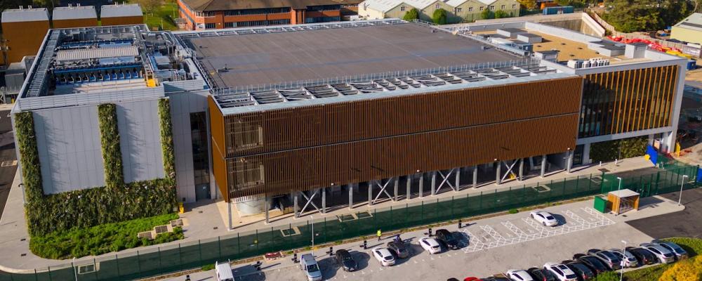 Ark Data Centre anläggning i Surrey, Storbritannien. Foto: Ark Data Cenre.