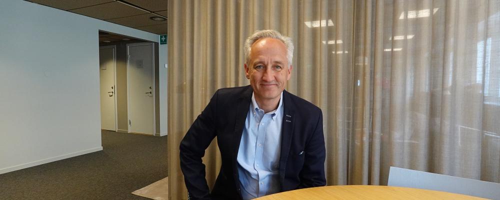 Björn Vedin, vd på Domsjö Fabriker. Bild: Domsjö Fabriker