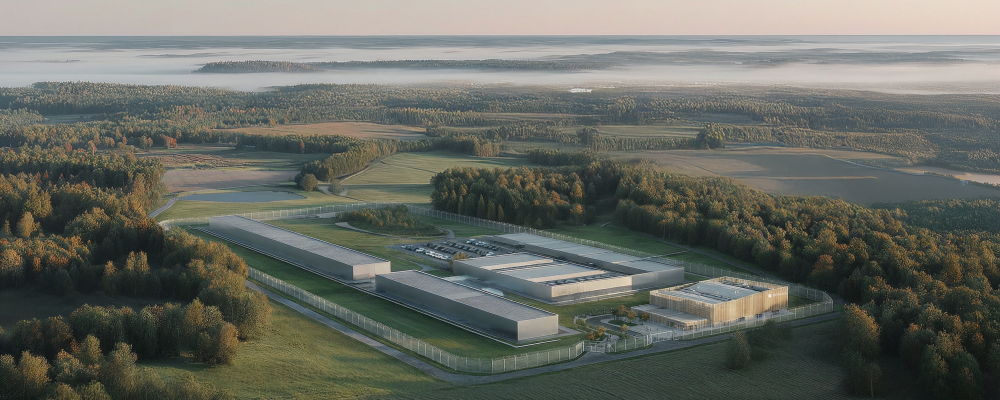 Blykalla datacenter. Pressbild: Blykalla