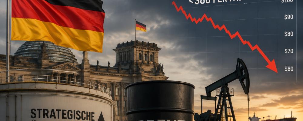 Berlin ser fortfarande risker för energiförsörjningen, trots att USA och Iran har nått en överenskommelse som väntas bidra till att normalisera handeln genom Hormuzsundet. Symbolbild, AI-genererat, ej fotografi. Copyright: Conventus.