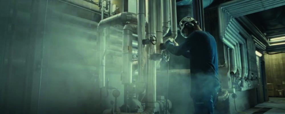 Karlskogas kraftvärmeverk producerar fjärrvärme, el och ånga. Pressbild: Karlskoga Energi & Miljö