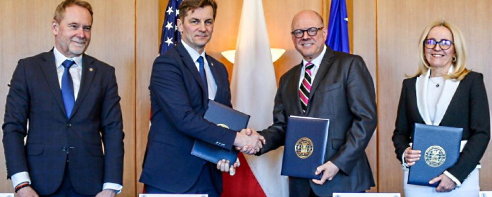 Energibolaget Polskie Elektrownie Jądrowe (PEJ) har tecknat sitt första låneavtal med USA:s exportkreditmyndighet. Foto: PEJ