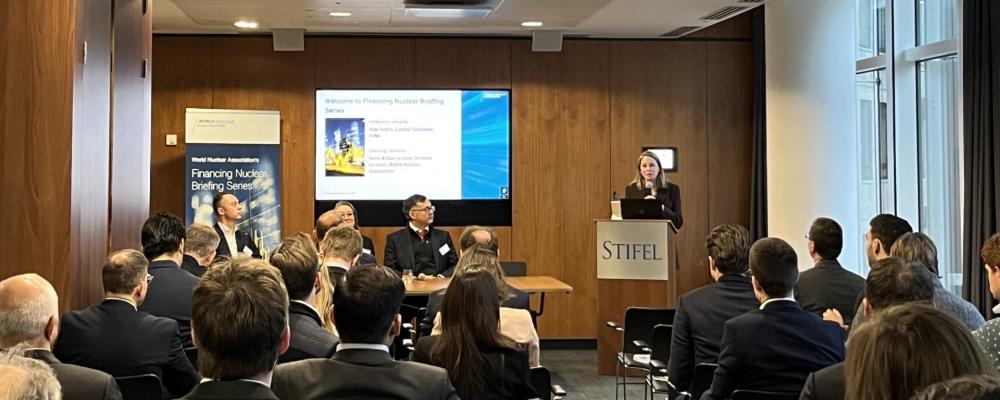 Deltagarna i London framhöll därför behovet av mer harmoniserade licensprocesser mellan länder och tydligare politiska signaler som minskar investeringsrisken.  Foto: World Nuclear Association