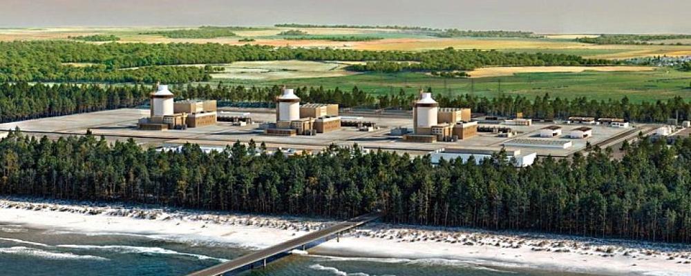 Planerad polsk kärnenergianläggning vid Lubiatowo-Kopalino i kommunen Choczewo vid Östersjökusten. Bild: Polska regeringen