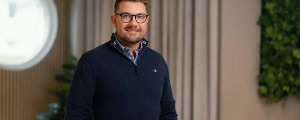 Michael Fohlin, vd Holtab. Pressbild: Holtab