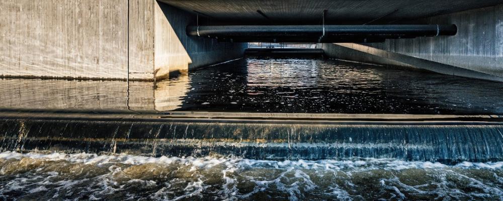 Mölndalsån vid Vattentorget. Pressbild: Forsåker