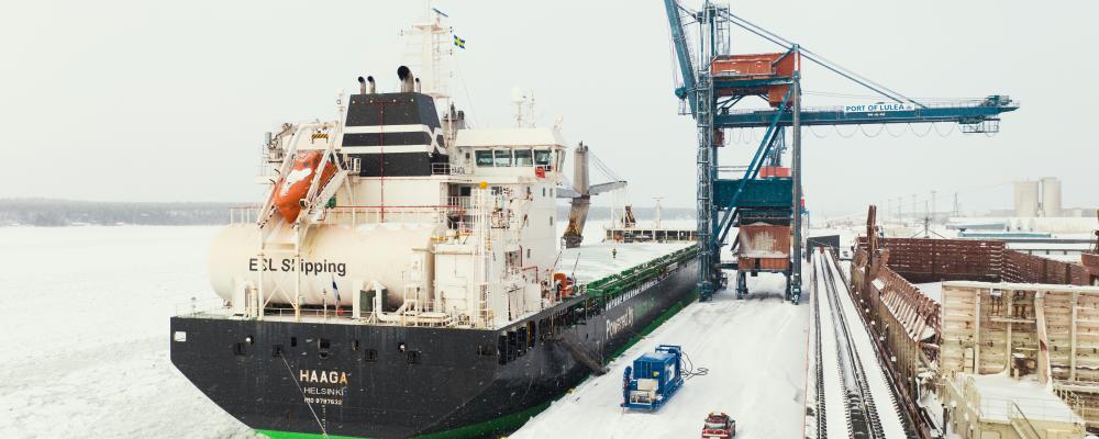 En ny rapport från IVL Svenska miljöinstitutet visar att energibolag och hamnar ser så kallade vätgasbaserade elektrobränslen som nödvändiga, men tvekar att investera. Foto: Brightnest