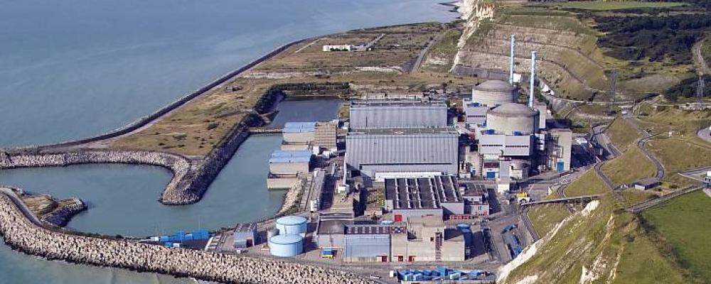 Kärnkraftverket i Penly, där två av de planerade EPR2-reaktorerna ska byggas. Foto: EDF.