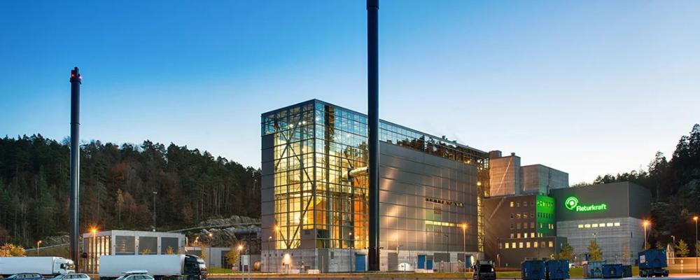 Returkrafts avfallsförbränningsanläggning i Kristiansand. Foto: Returkraft