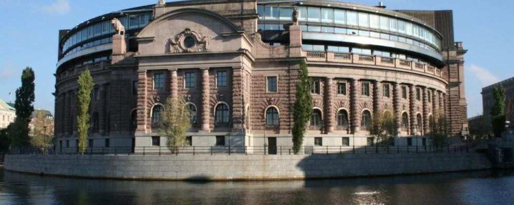 Sveriges riksdag. Pressbild: Energiföretagen
