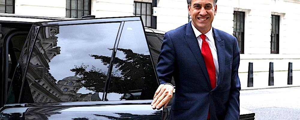 Storbritanniens energiminister Ed Milliband. Foto: Storbritanniens regering
