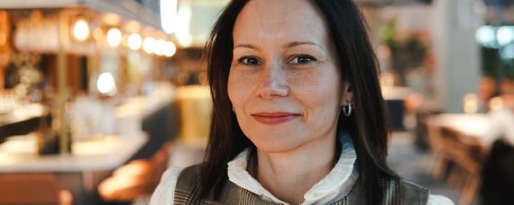 Sara Berrado, Marknadschef inom Arkitektur på COWI FOTO: COWI