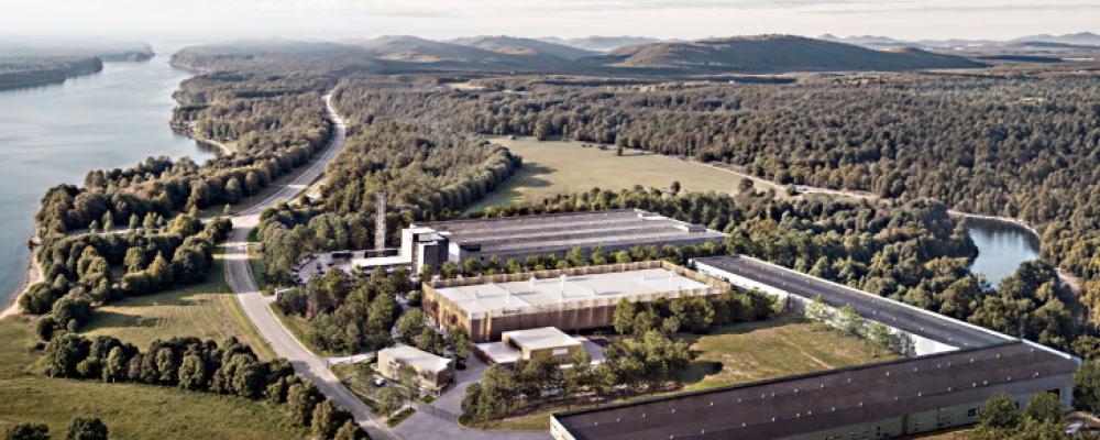 Projektet kräver godkännande från flera instanser, däribland Strålsäkerhetsmyndigheten, Mark- och miljödomstolen, regeringen och Gävle kommun. Först efter nödvändiga tillstånd och investeringsbeslut kan byggstart bli aktuell. Illustration: Blykalla