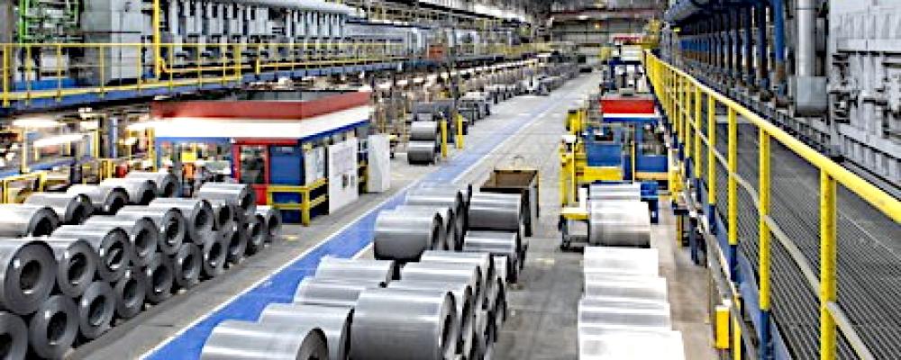Stålverk i tyska Gelsenkirschen. Foto: Thyssenkrupp