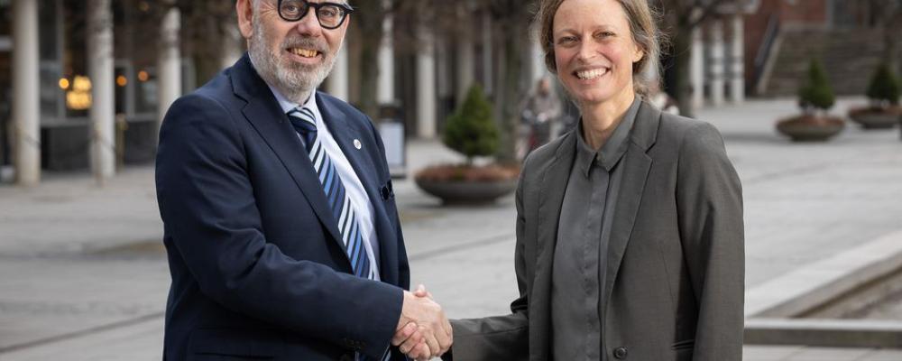 Svenska kraftnät har idag skrivit ett avtal med Skanska. Foto: Tomas Ärlemo