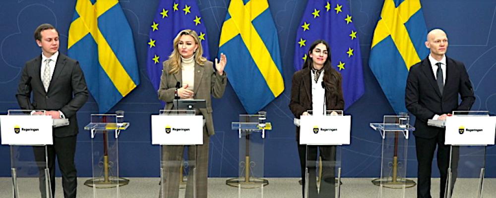 Regeringen presenterade nya förslag för att underlätta etablering av ny kärnkraft i Sverige. Foto: Regeringen