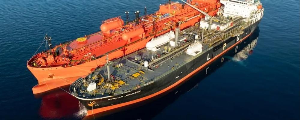Med rekordlastningen utanför Ceuta har NYK tagit ett steg som kan bana väg för ammoniakens roll i framtidens energi- och transportsektor. Foto: NYK