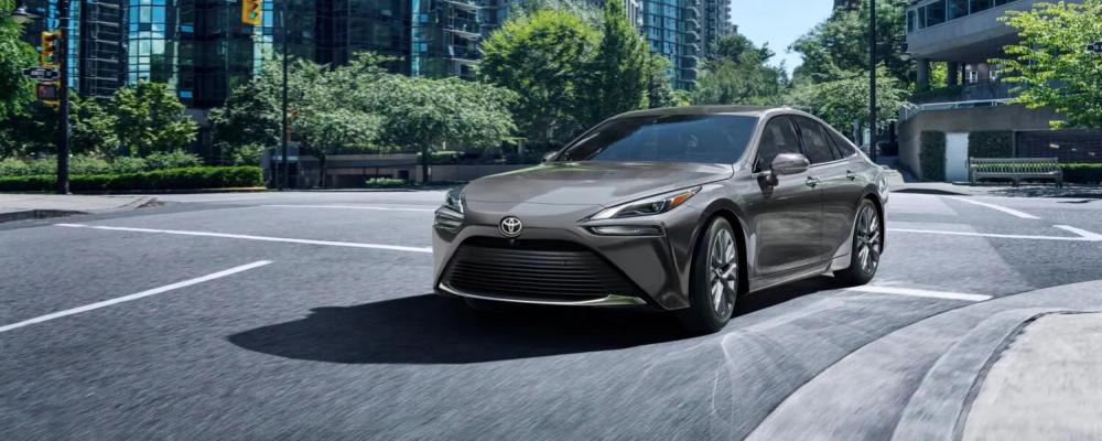 En reklambild på Toyota Mirai 2025
Foto: Toyota