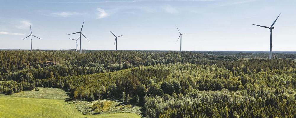 Trots att SR Energy i år satsar omkring 2 miljarder kronor på nya vindkraftsparker, talar bolaget nu öppet om att planerade investeringar skjuts upp. Foto: SR Energy