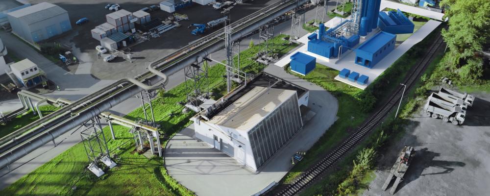 Österrikiska ståljätten Voestalpine och VERBUND bygger vidare på världens längst pågående PEM-elektrolysanläggning, H2FUTURE, i Linz. Utbyggnaden omfattar produktion, kompression, rening, lagring, lastning och vidare användning av ren vätgas. Foto/illustration: Voestalpine