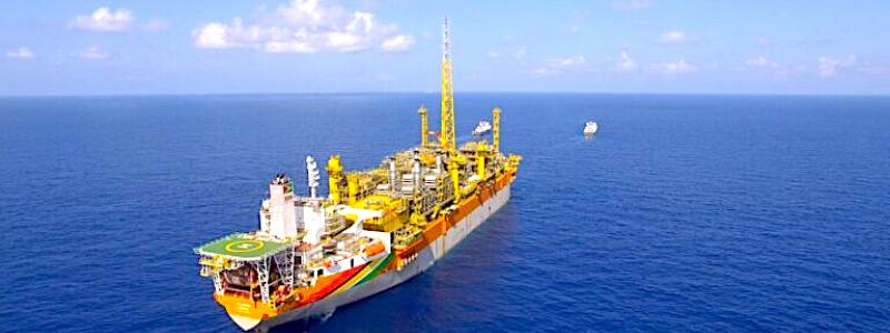 Energijätten ExxonMobil, med huvudkontor i USA, startade nyligen produktionen från sin tredje oljeutveckling vid Stabroek-blocket utanför Guyana, vilket ökade den totala produktionskapaciteten till cirka 620 000 fat dagligen. Foto: ExxonMobil