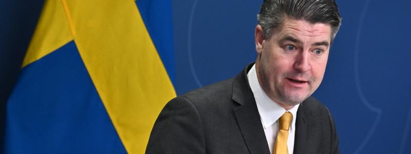 Claudio Bresciani/TT: Sverigedemokraternas ekonomisk-politiske talesperson Oscar Sjöstedt säger att SD skulle se det som ett brott mot Tidövavtalet med regeringen om reduktionsplikten bara halveras. Noll är SD:s mål. Arkivbild.