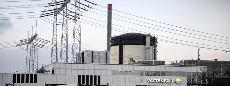 Björn Larsson Rosvall/TT: Reaktor 4 vid Ringhals kärnkraftverk har varit avstängd för reparation sedan augusti. Arkivbild.