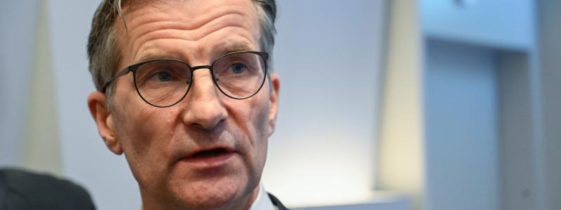 Henrik Montgomery/TT: Riksbankschef Erik Thedéen. Arkivbild.