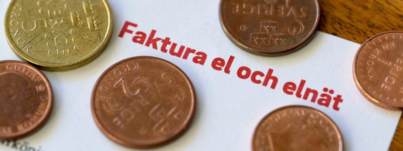 Janerik Henriksson/TT: Majräkningen - billigaste elfakturan på länge. Arkivbild.