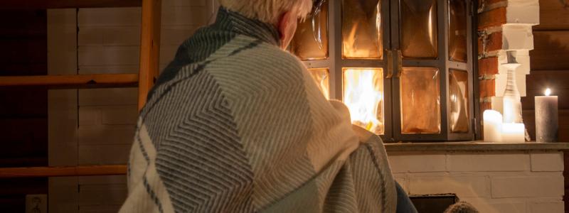 Martina Holmberg / TT: Dags fylla på vedförrådet. Elbrist hotar några vintrar bort. Arkivbild.