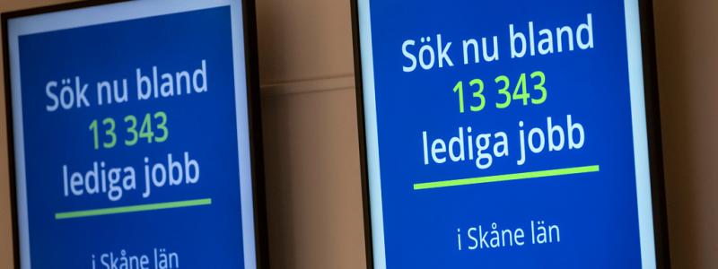Johan Nilsson/TT: Fortsatt gott om lediga jobb. Arkivbild.
