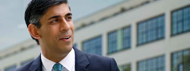 Peter Cziborra/AP/TT: Storbritanniens premiärminister Rishi Sunak. Arkivbild.