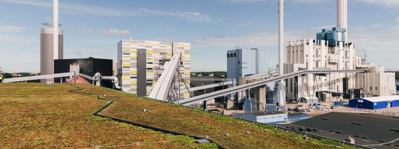 Kraftvärmeverket i Västerås. Foto: Henrik Mill