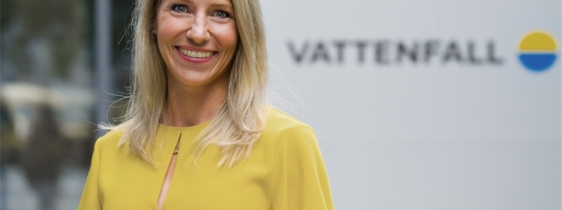 Desiree Comstedt. Bild: Vattenfall.