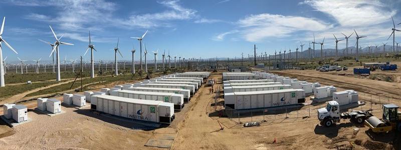Vid slutet av tredje kvartalet 2023 uppgick Wärtsiläs omsättning för energilagringsverksamheten till 983 miljoner euro: Wärtsilä