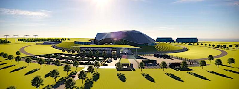 Så kan en Rolls-Royce SMR komma att se ut. Bild: Rolls-Royce SMR