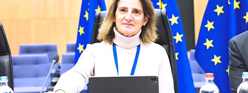 Teresa Ribera, EU-kommissionens vice ordförande för en ren, rättvis och konkurrenskraftig omställning
Foto: Bogdan Hoyaux/EU