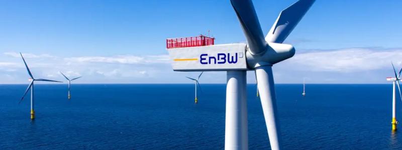 Total Energies och RWE hade ursprungligen gått samman i ett konsortium för att lägga bud, men strax efter att auktionsresultaten offentliggjorts meddelade RWE att de skulle dra sig ur denna form av samarbete. Foto: EnBW
