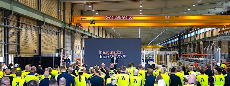 Invigning av Alleimas produktionsanläggning vid Tube Mill 2026. Foto: Alleima