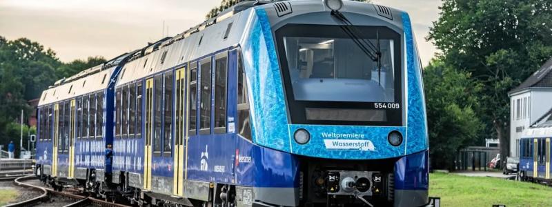 Alstoms vätgaståg  Coradia iLint i svårigheter. Foto: Alstom