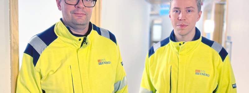 Anders och Jesper. Pressbild: Pite Energi