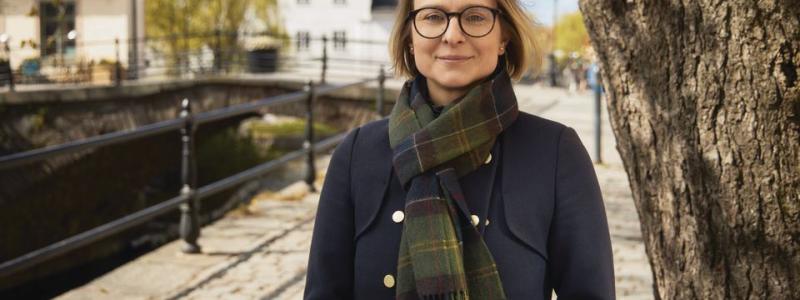 Anna Isenberg, programledare på Svenska kraftnät. Foto: Johan Alp