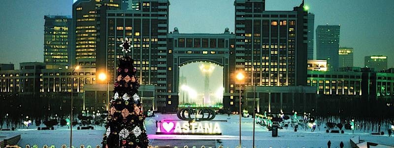 Astana, Kazakstans huvudstad. Foto: Creative Commons Lic. Kredit: Bozta Akimkhan