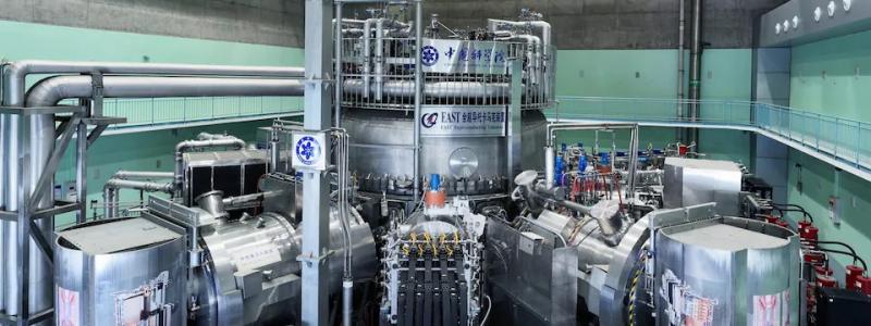 Den experimentella reaktorn EAST i Hefei är Kinas stolthet inom fusionsforskning och har slagit flera globala rekord.
Foto: Hefei Institutes of Physical Science