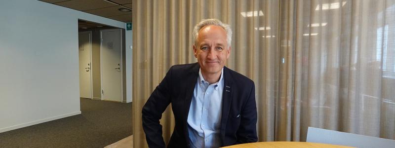 Björn Vedin, vd på Domsjö Fabriker. Bild: Domsjö Fabriker