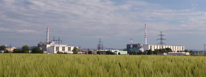 Bohunice kärnkraftverk i västra Slovakien, där den nya reaktorn planeras att byggas. Foto: Javys