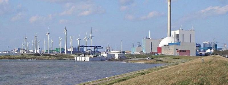 Borssele kärnkraftverk i Nederländerna.  Bild: Amentum)